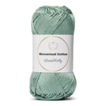 LindeHobby Mercerized Cotton 19 Antique Green