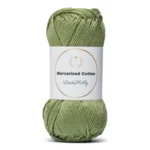 LindeHobby Mercerized Cotton 20 Olive Green