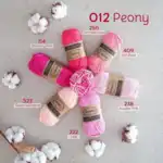 012 Peony - Color palette