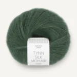 Sandnes Tynn Silk Mohair 8581 Deep Forest Green