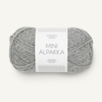 Sandnes Mini Alpakka 1042 Grey Melange