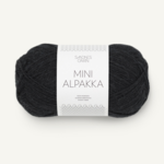 Sandnes Mini Alpakka 1099 Black