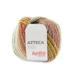 Katia Azteca 80 Brown-teal