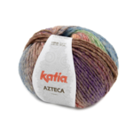 Katia Azteca 76 Purple-green-orange-brown