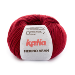 Katia Merino Aran 051 Light Bordeaux