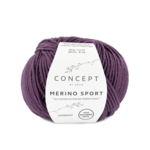 Katia Concept Merino Sport 023 Dark violet