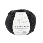 Katia Concept Merino Sport 402 Very dark gray