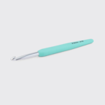 KnitPro Waves 2.0 Single Ended Crochet Hook (2.0-12.0 mm) 6.00 mm Minty teal