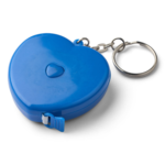 LindeHobby Retractable Tape Measure, 150 cm, Heart Blue