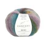 Katia Concept Reiki 202 Blue-green-Light lilac-Beige-Ochre