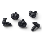 HobbyArts Safety Nose, Black 5 pcs 15 mm