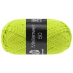 Lana Grossa Meilenweit 50 1425 Lime green