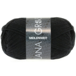 Lana Grossa Meilenweit 50 1106 Black