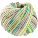 Lana Grossa Confetti 011 Lightgrey/Jade/Grassgreen/Palegreen