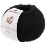 Lana Grossa Natural Lama Fine 108 Black