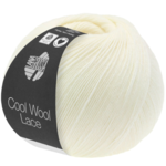 Lana Grossa Cool Wool Lace 14 Off White