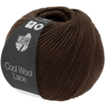 Lana Grossa Cool Wool Lace 57 Black Brown