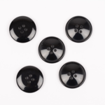 DROPS Imitation Horn (Black), Button, 20 mm (No. 717)