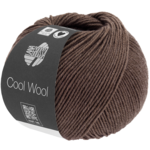 Lana Grossa Cool Wool Mélange 1435 Coffee brown heather