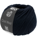 Lana Grossa Cool Wool Mélange 1430 Black-blue heather