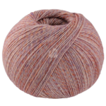 Lana Grossa Vintage Socks 1011 Heathered Pink/purple/apricot/pale yellow