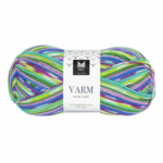 Dale Varm 105 Pear green/blue/purple print