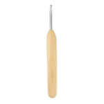 ChiaoGoo Metal Crochet Hook Natural with Bamboo Handle