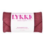 LYKKE Interchangeable Circular Needle Set Blush, Crimson, 9 cm