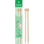 ChiaoGoo Single-pointed Bamboo Natural Needles (23 and 30 cm)