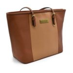 LYKKE Duo Tote Bag Brown/sand