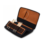 LYKKE Oxford Case for Interchangeable Circular Needles, 13 cm Light brown