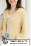 258-30 Lemon Fizz Cardigan by DROPS Design