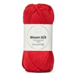 LindeHobby Bloom 8/8 Mercerized Cotton 25 Red