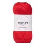 LindeHobby Bloom 8/4 Mercerized Cotton 25 Red