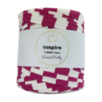 LindeHobby Inspire Print 17 White with wide red stripes