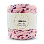 LindeHobby Inspire Print 08 Pink with butterflies