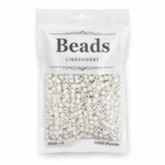 LindeHobby Beads 77 Ghost white