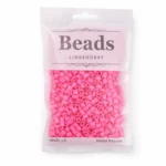 LindeHobby Beads 06 Raspberry pink