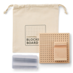 LindeHobby Blocking Board, Wood, 15x15 cm