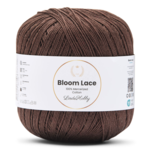 LindeHobby Bloom Lace Mercerized Cotton 08 Dark brown