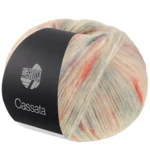 Lana Grossa Cassata 14 Cream/jade/petrol/soft grey/terracotta