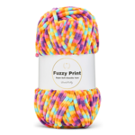 LindeHobby Fuzzy Chenille Print 08 Confetti