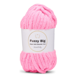 LindeHobby Fuzzy Chenille BIG 48 Neon Light Pink