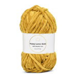 LindeHobby Fuzzy Chenille Gold Lurex 23 Golden Ochre