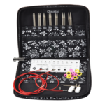 ChiaoGoo Interchangeable Circular Needle Set Twist Red Lace, Small, 13 cm