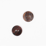 DROPS Arched (Brown), Button, 18 mm (no. 818)