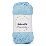 LindeHobby Cotton 6/4 002 Acquamarina