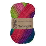 Viking Snorre Naturgarn 638 Multi green/pink