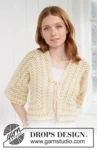268-30 Sunny Labyrinth Cardigan by DROPS Design