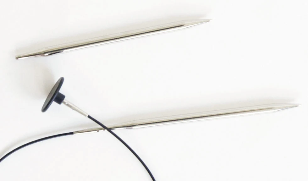 Lana Grossa / Knit Pro Circular knitting needle brass size 7,5/80cm